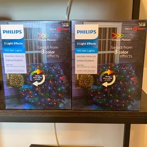 LED Color Change Net Lights—2 boxes